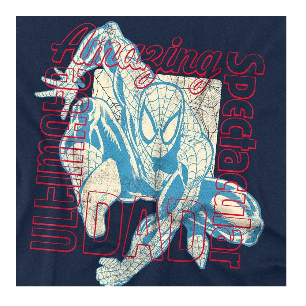 The Amazing Spider-Man Unisex Adult Spectacular Ultimate Dad T-Shirt