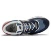 New Balance 574 Legacy Navy Grey Pink Sneakers U574LGFN