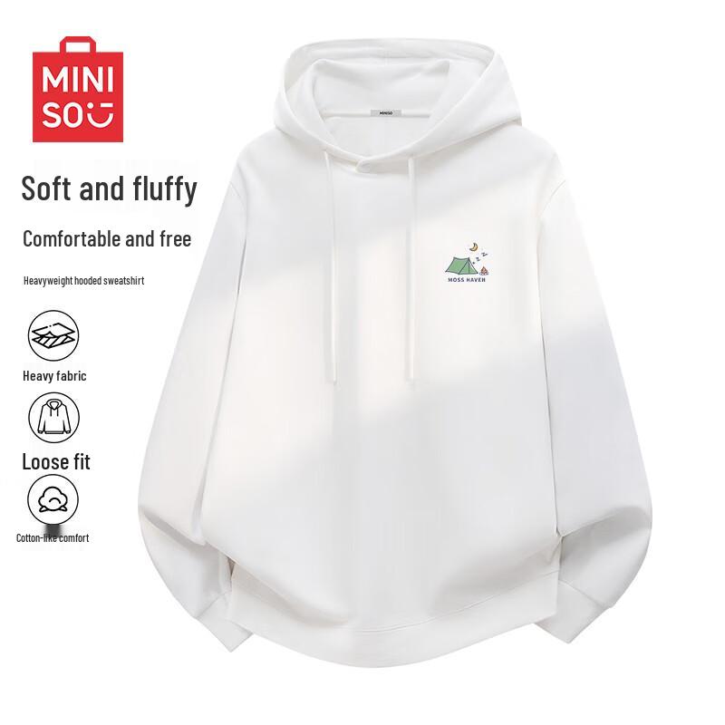 MINISO Men's Hooded Pullover Sweatshirt