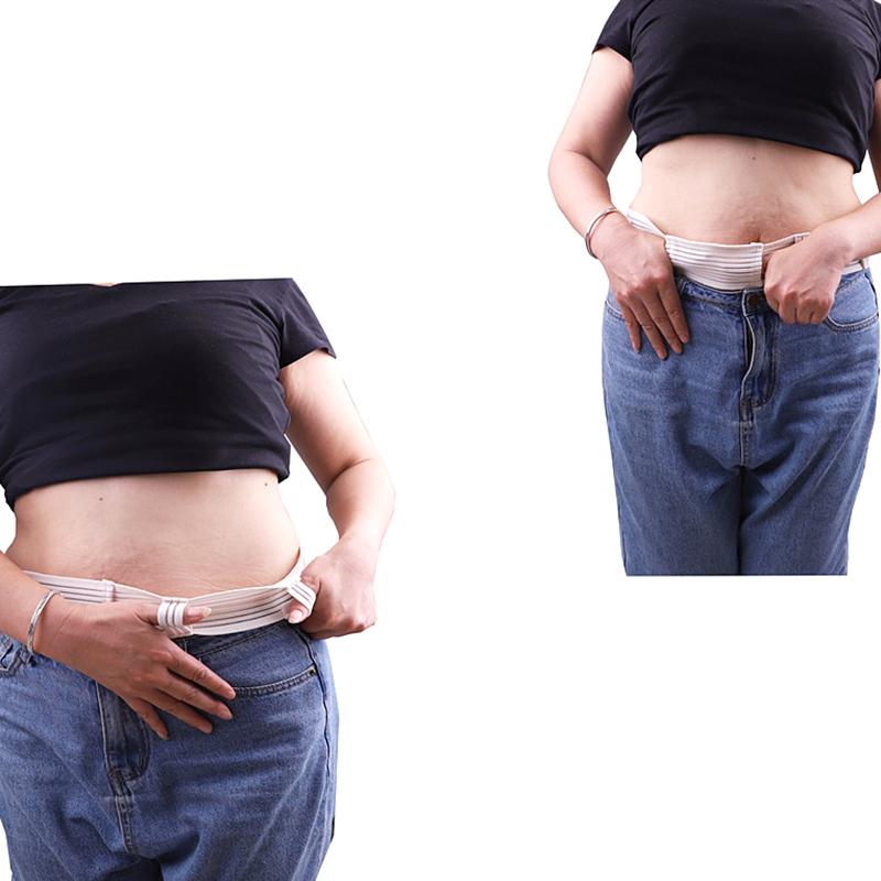 S/M/L Cintura per Catetere Dialisi Peritoneale Cinturino Cintura Traspirante Delicata sulla Pelle Regolabile Fascia Addominale per la Cura del Paziente