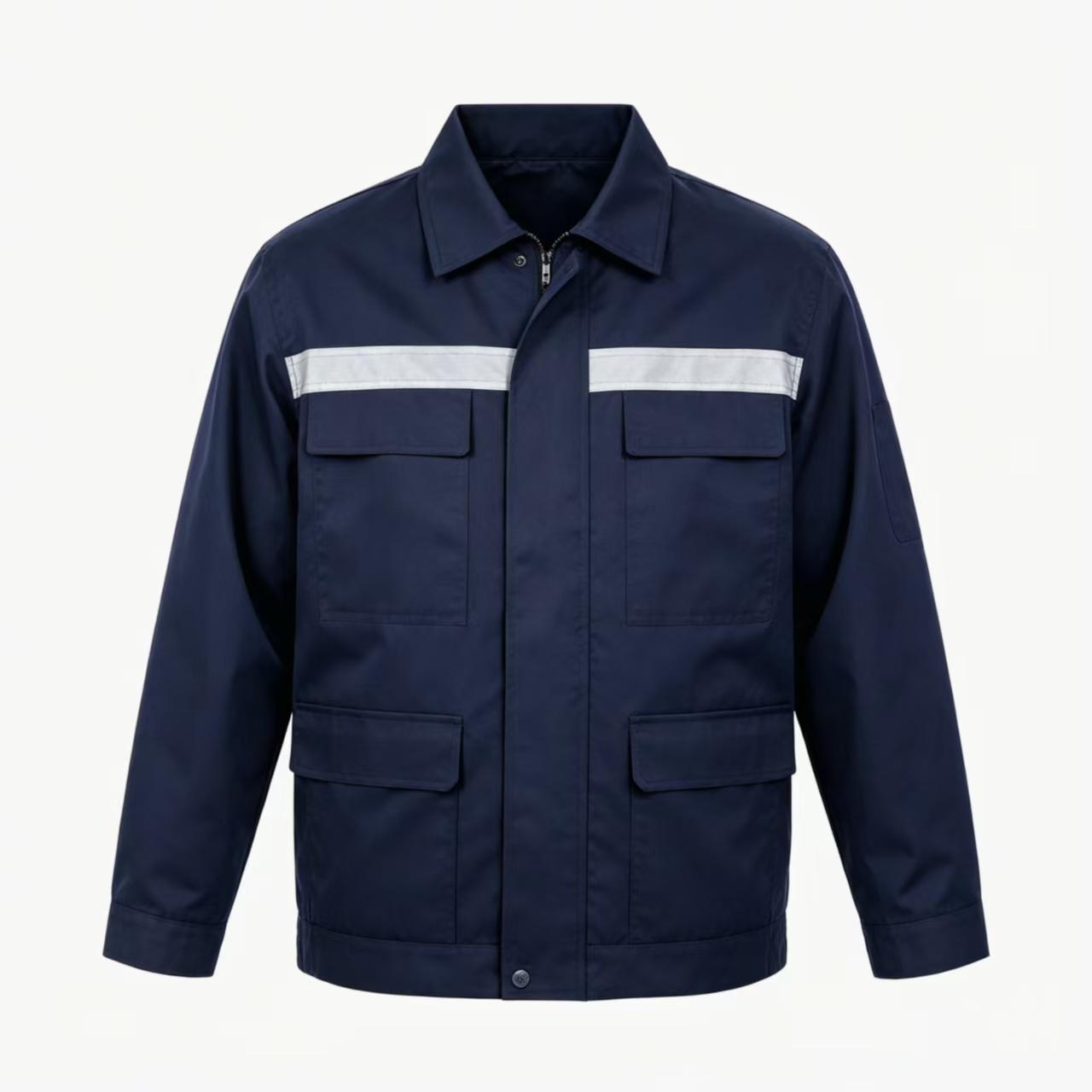 Anti-static Flame Retardant Workwear Breathable 100% Cotton Hi Vis Heavy Duty Clothing for Welding Operations