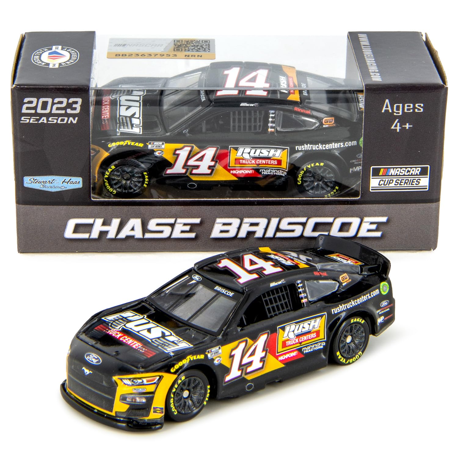 

Lionel Racing Chase Briscoe RUSH TRUCK CENTERS Ford Mustang NASCAR 2023 1/64 #14