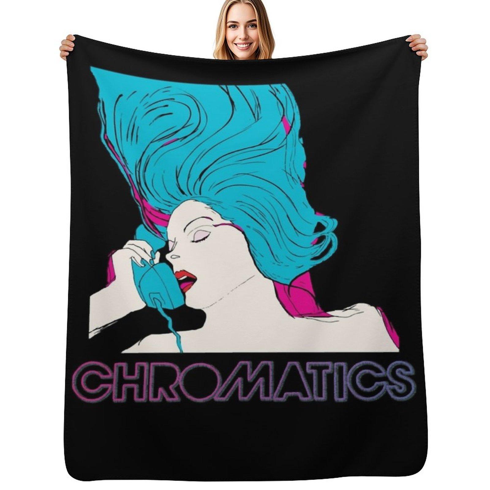 

Chromatics Band logo Classic Essential Throw Blanket Multi Use Warm Blanket for Living Room Bedroom 102x76cm(40x30in)
