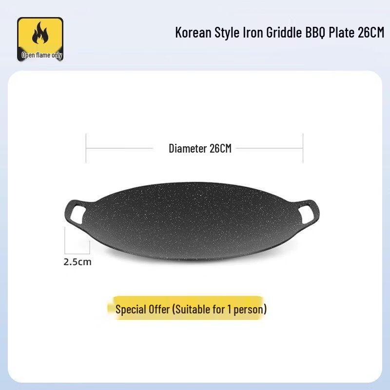 ZISIZ Camping Grill Pan