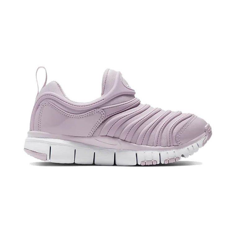 Nike Dynamo Free Abrasion Resistant Abrasion Resistant Low Top Kids Lifestyle Shoes Purple Children Aged 3 7 Years Old 343738-508