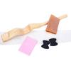 Professional Wooden Ballet Foot Stretcher Set Compacts Light Weight Dance Stretching Equipment Arch Enhancer Enduring