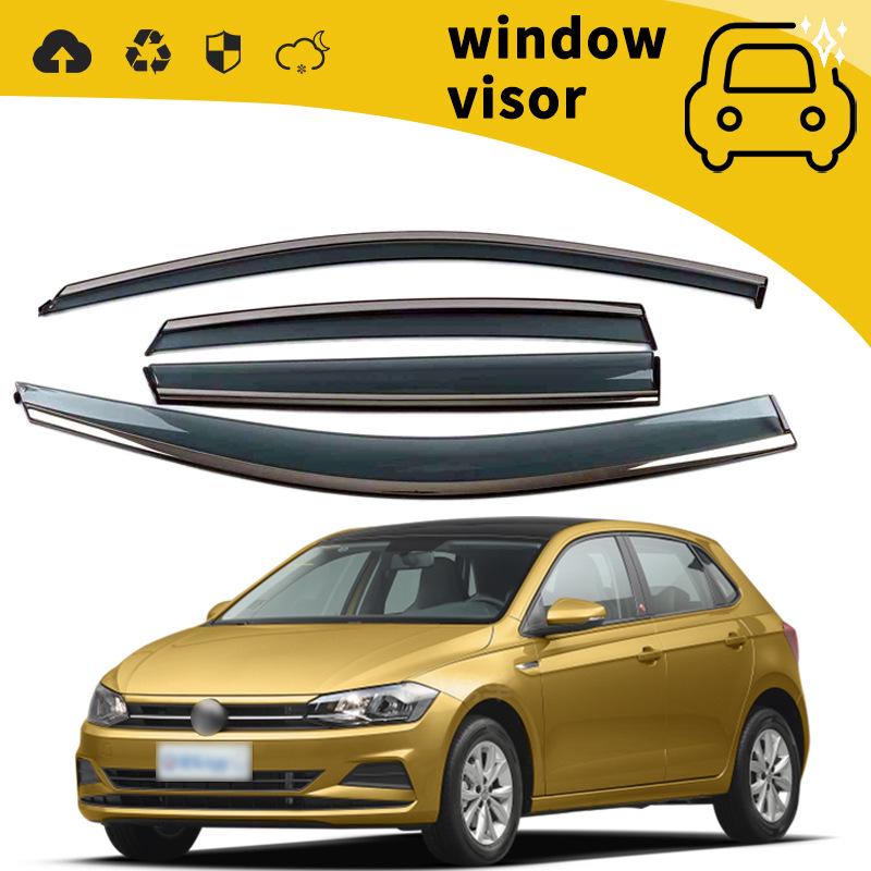 Polo 05-19 Door Rain Deflector for POLO, Polo PLUS, CROSS POLO - Car Modification Decor