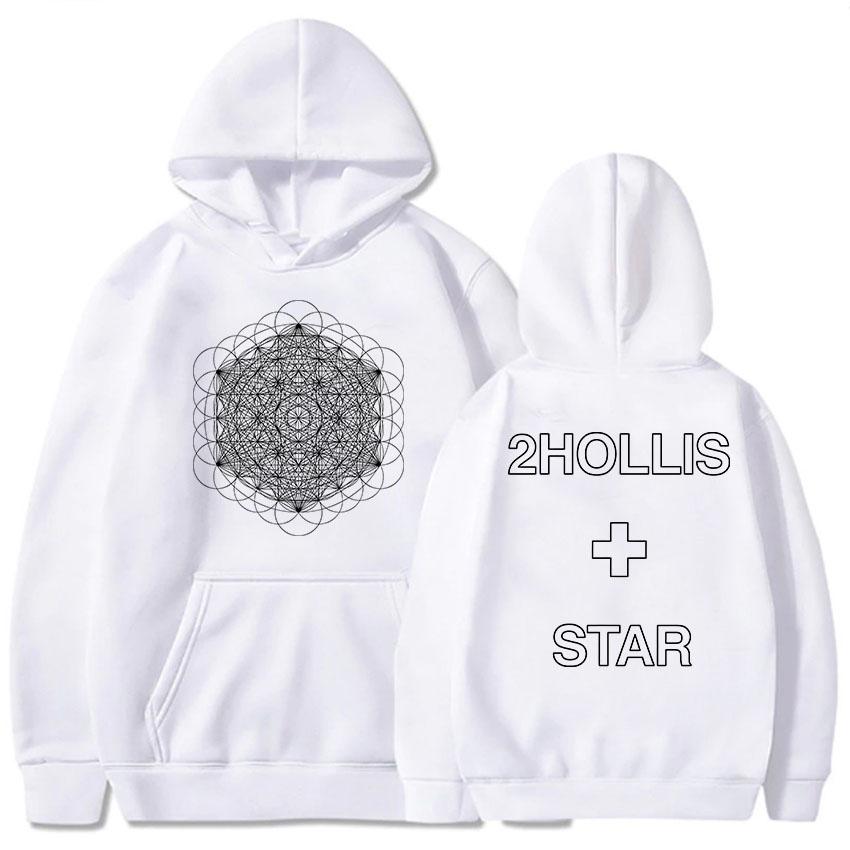 2hollis The Start Tour Hoodies Long Sleeve Casual Male Sweatshirts Fleece Grunge Hip Hop Unisex Streetwear Sudaderas