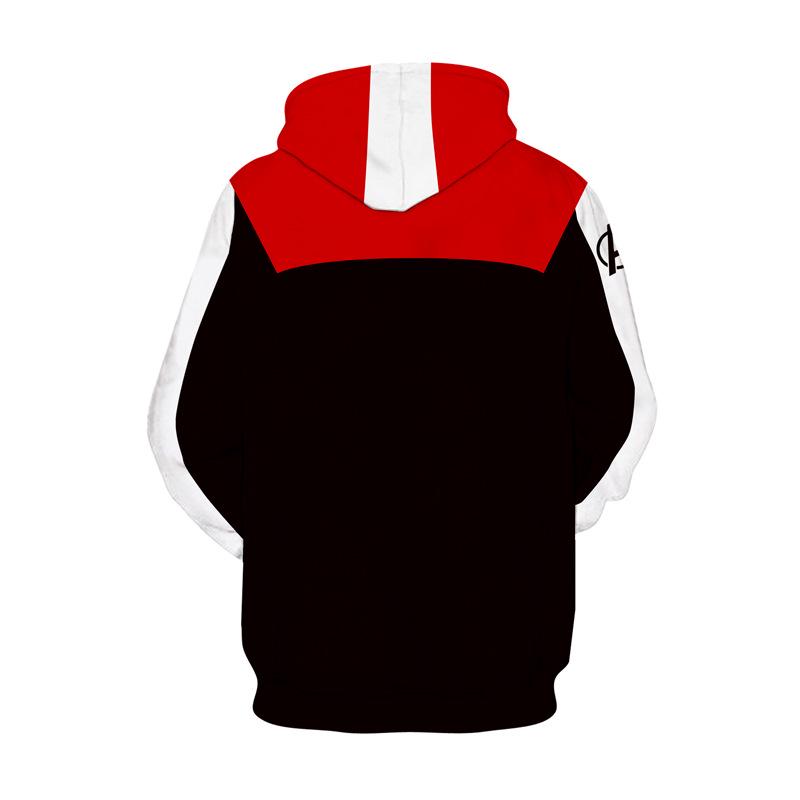 3D Printed BF Fox Wolf Head Hoodie Starry Sky Tiger Marvel Alliance Couple Sportwear