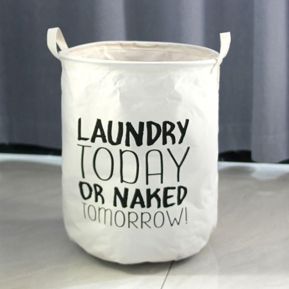 1Pcs Dirty Clothes Organizing Home Organizer Cotton Linen Material Toy Storage Hamper