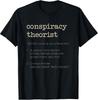 Conspiracy Supporters Apparel Black Adult Unisex T-Shirt Small Modern Conspiracy
