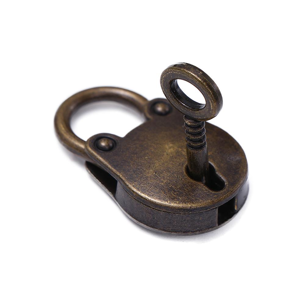 Mini Dekorative Zink Zink Zinklegierung Schmuckschatulle Bärenform Bärenkopf Schloss Schlösser Archaize Vorhängeschloss Beschläge