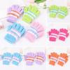 Warm Children Mittens Windproof Knitted Gloves Fashion Baby Gloves for 6-9 Years Old Toddler