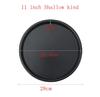 6 To 12inch Premium Non-Stick Pizza Pan Bakeware Carbon Steel Pizza Plate Round Deep Dish Pizza Pan Tray Mold Mould Baking Tools