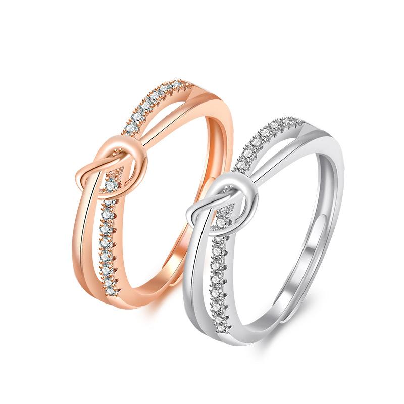 New Style Knotting Ring - Fashionable, Luxurious, Niche Style - Open Finger Ring for The Index Finger