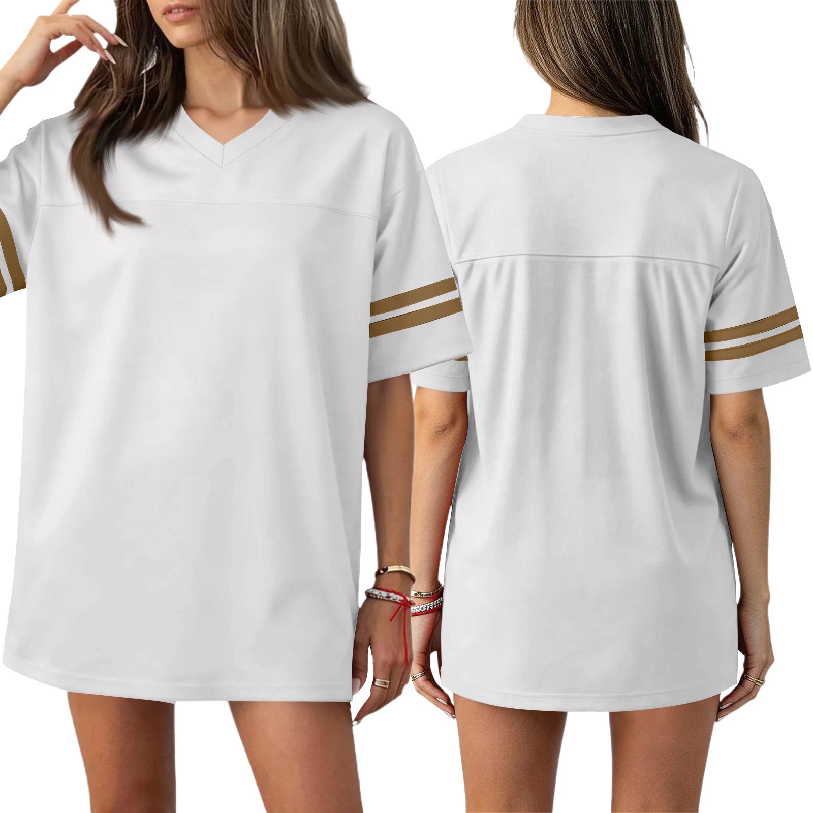 

Plain Blank Football Jerseys For Women Unisex Athletic T-Shirts Practice Sports Uniforms Outfits XS хакі
