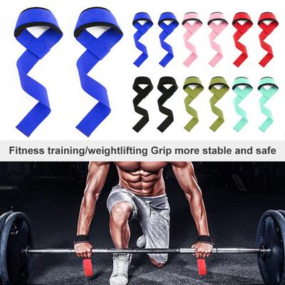 1 pár Hard Pull Lifting Řemínek na zápěstí Úchyty Pás Silový trénink Mrtvý tah Úchopový Pás Fitness Protiskluzový Posilovací pás Vzpírání Tlak na zápěstí