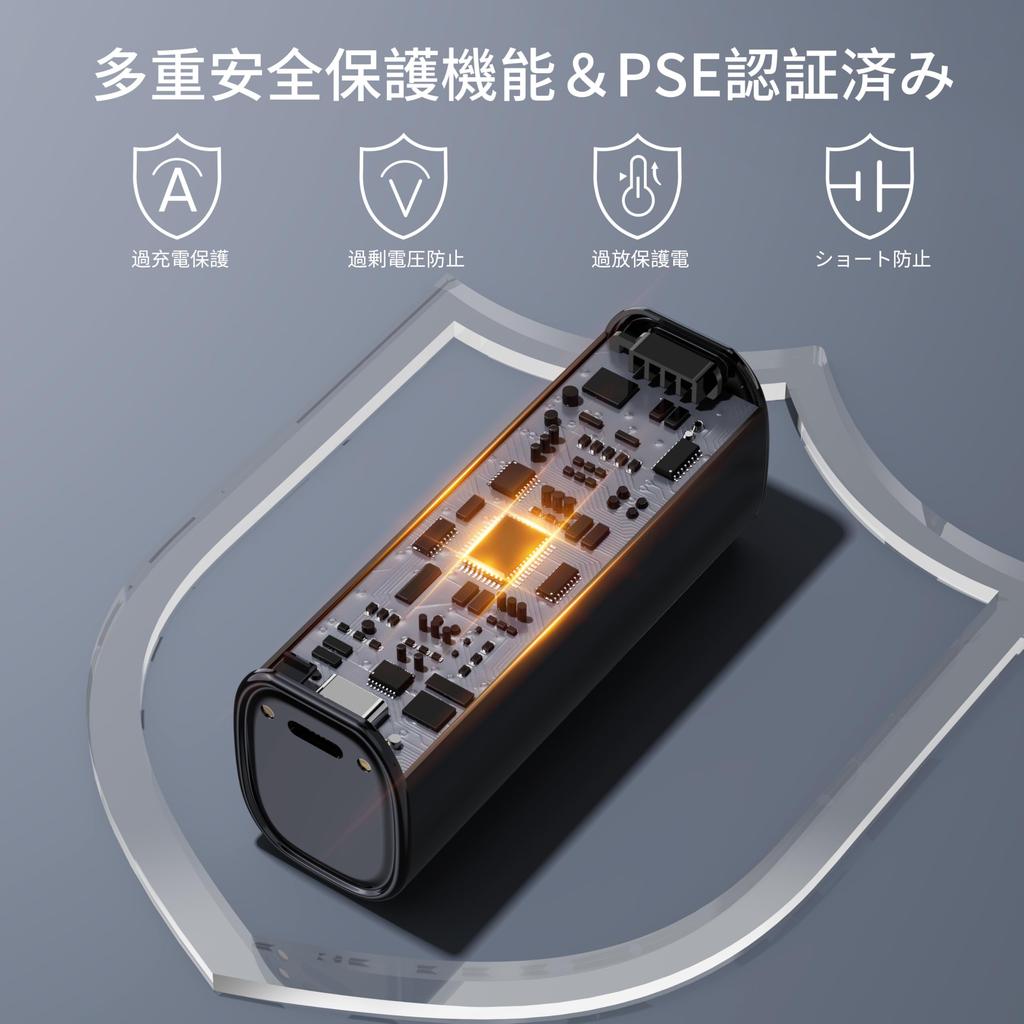 MOXNICE Rechargeable Hand Warmer, 2-Pack, Magnetic Split, Charging Dock, 10 000 mAh (Black)