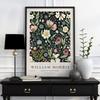 Neutral William Morris Poster Picture Botanical Animals Canvas Prints Vintage Wall Art Decorations for Living Room Exhibition