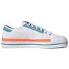 Adidas Neo City Canvas Casual Slip-Resistant Durable Low-Top Skate Shoes Unisex Sneakers White Blue Orange HQ6927