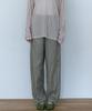 SHOP,ARA Coil Nylon Pants_Khaki