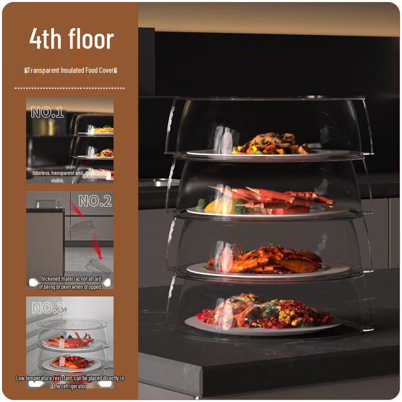 Stackable Food Cover and Storage Box