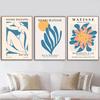 Solid Wood Frame Vintage Poster Henri Matisse Fashion Retro Posters And Prints Abstract Portrait Wall Art Painting Pictures Home Decor