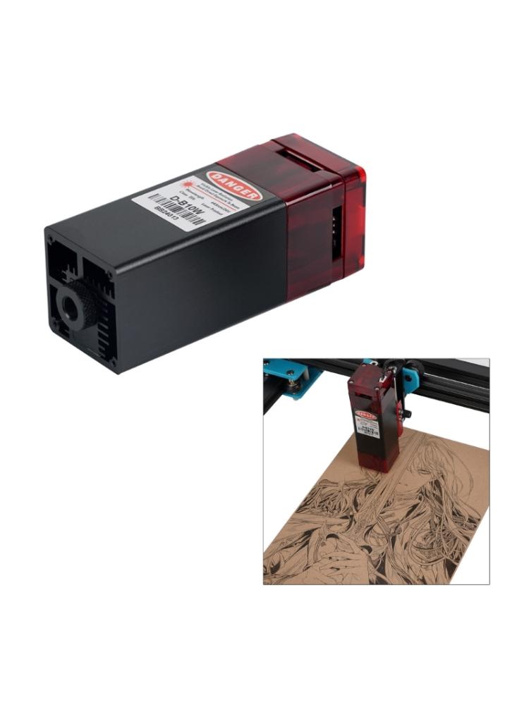 Module with Protective Cover, 10W Optical Power Upgraded 450nm 10W  Engraver Module Head for  Engraver