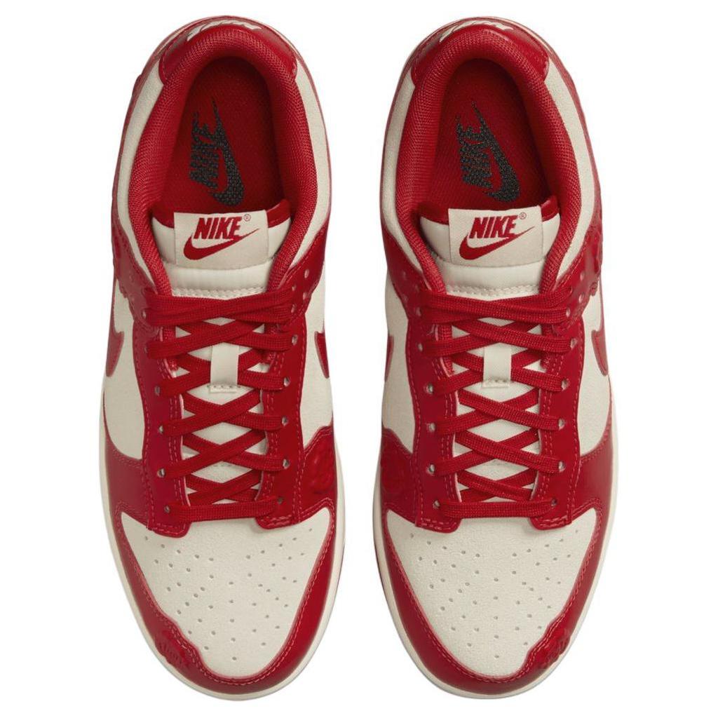 Nike Dunk Low Red Roses Women's Skate Shoes Sneakers HF1986-100