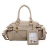 Faionable Bowling Bag Women's Handbag Crossbody Bag Versatile Small PU Leather Casual oulder Bag Versatile Bags Motorcycle Bags