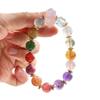 Natural White Crystal Amethyst Moonstone Powder Crystal Tianhe Stone Citrine Black Gold Ultra Purple Ghost Duobao Bracelet Hand