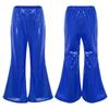 Shiny Sequin Kids Dance Pants Elastic Waistband Disco Party Pants Hip Hop Pants  Kids Boys Girls