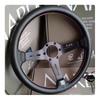 [Overseas Limited/New] ND 14 Inch 350mm Universal Leather Auto Racing Steering NARDI Lot-23