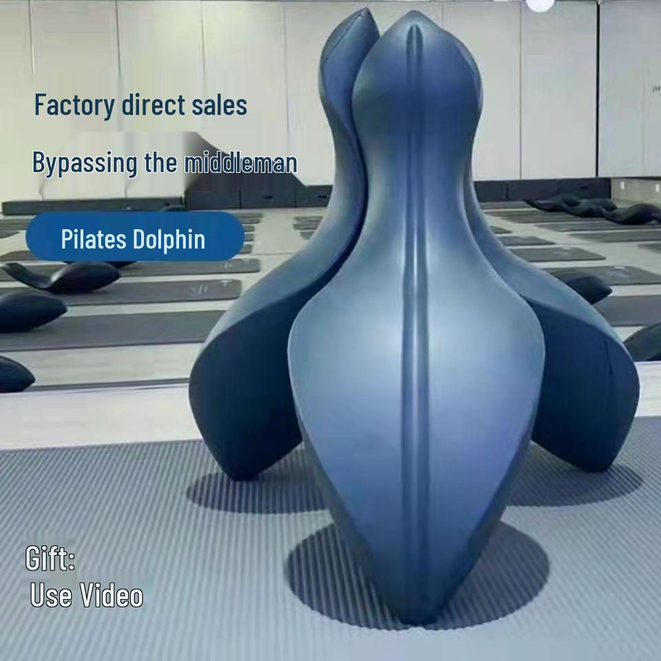 Pilates Little Dolphin Wirbelsäulen-Traktionskorrektor: Balancetraining für einen schönen Rücken white
