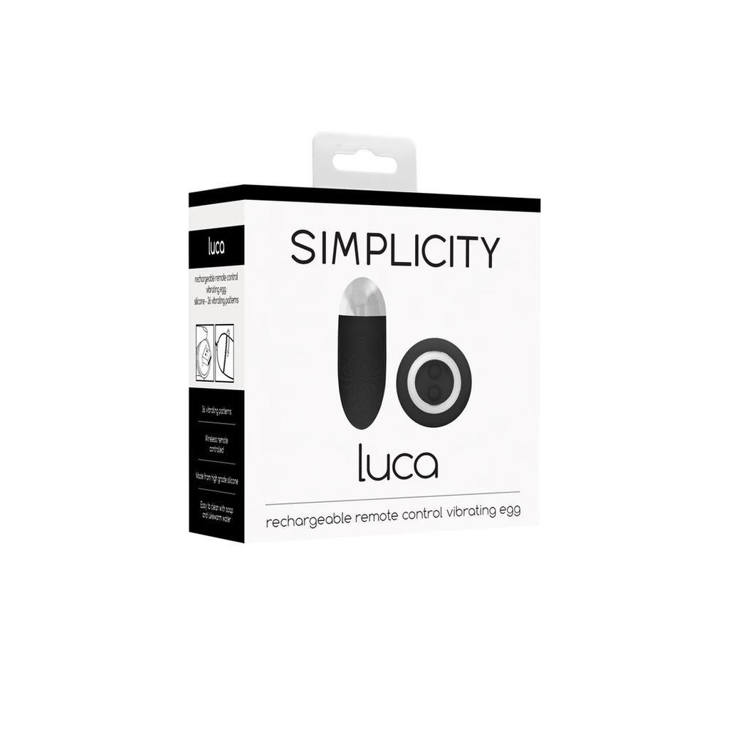 Simplicity by shots - Luca Wireless Stimulation Egg with Remote Control