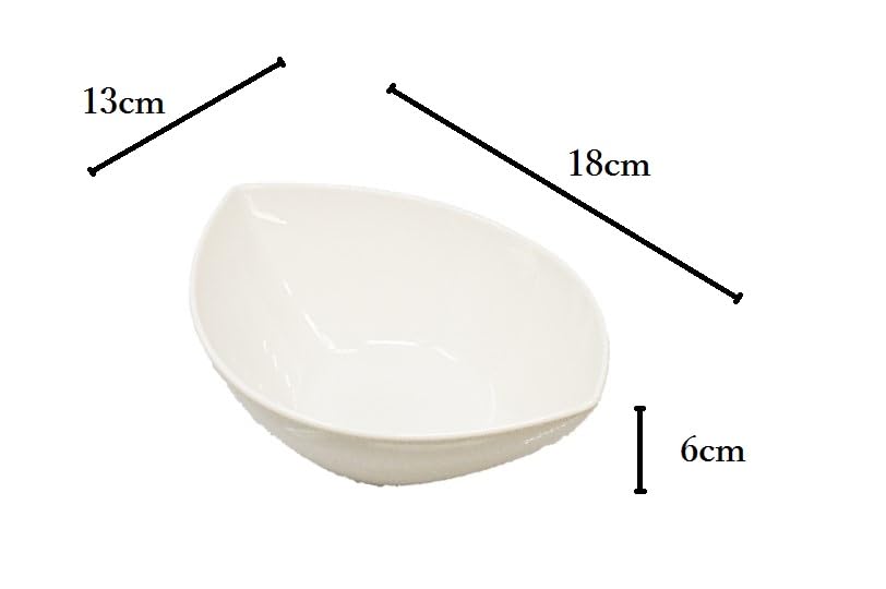 Set of 3 White Leaf 18cm x Cafe Western Made in Mino Available on ACS WEB SHOP Bowls, 13cm, Newborn, Tableware, Tableware, Porcelain, Pottery, Japan,