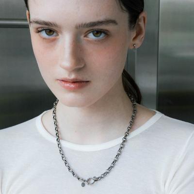 Pearlymore Bold Chain Necklace_PM24N017SS
