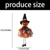 Halloweens Cloth Hanging Decoration Scary Eerie Witch Cats Pumpkin Phantoms Ornament For Party Home Garden Decoration