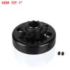 10T 11T 12T 13T 14T 15T 16T 18T Zubů 35/219/420/428# Řetěz 5/8" 3/4" 20mm 1" Vrtání Odstředivá Spojka Pro Fun GO Motokáru Minibike