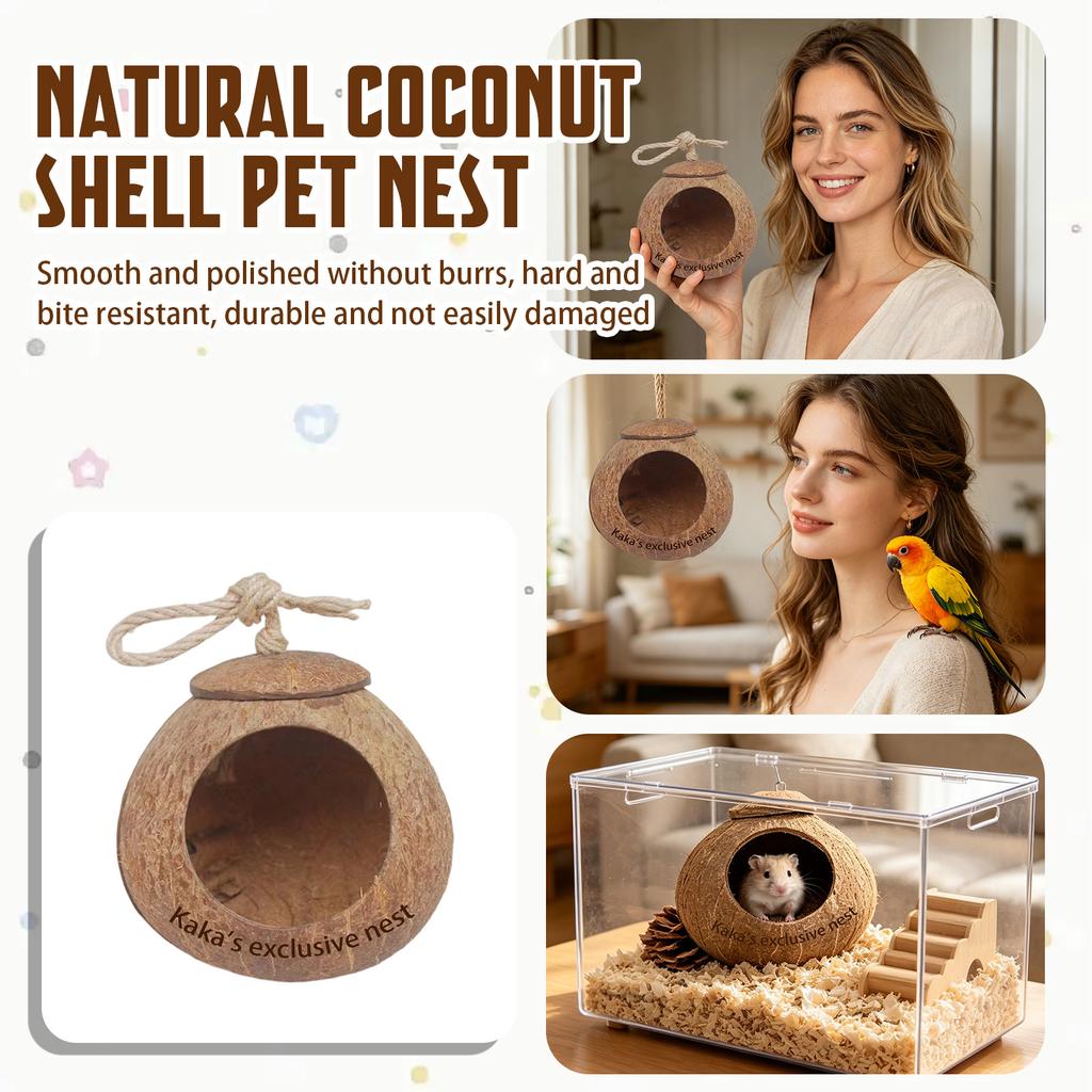 Personalized Text For Small , Summer Rope, Cage, Birdcage, Landscaping Decoration Suitable For Hamsters, Parrots, Etc.
