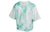 Nike Crop Tops Women's Green Crew Neck Moderate CZ9325-342