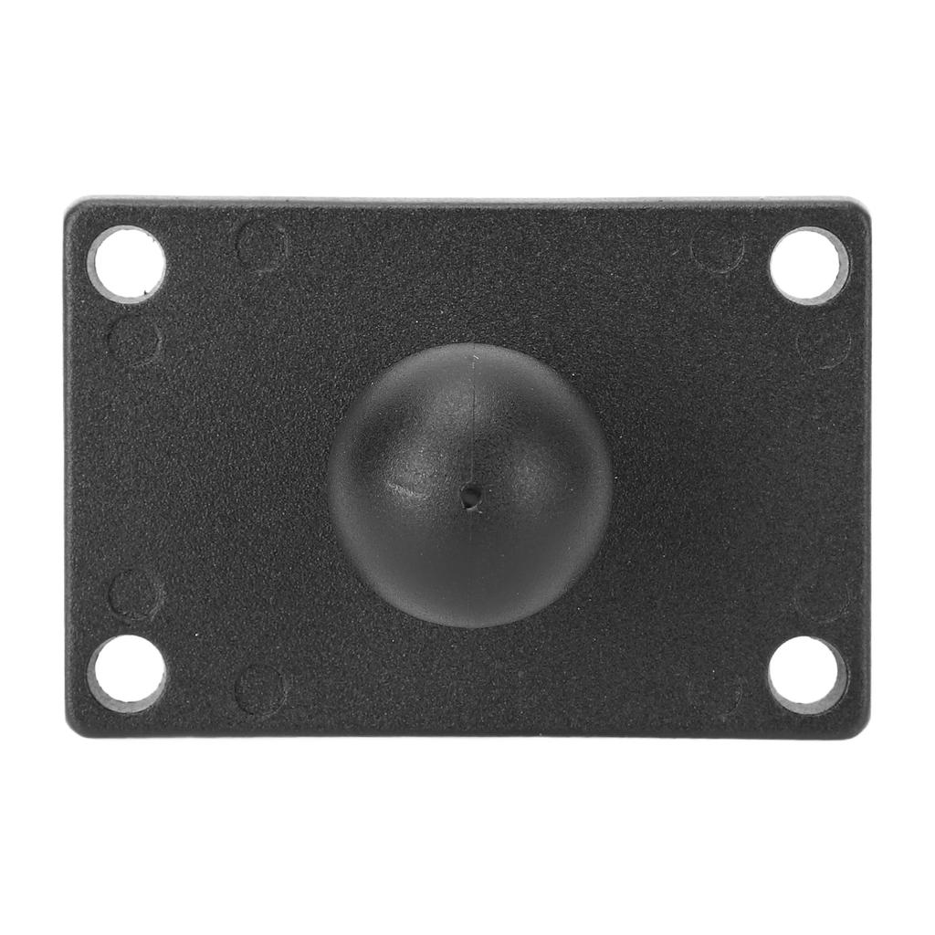 1 Inch Ball Mount Universal Aluminum Alloy AMPS Square Plate with AMPS Hole for RAM Mounts B Size Ball Double Socket Arms