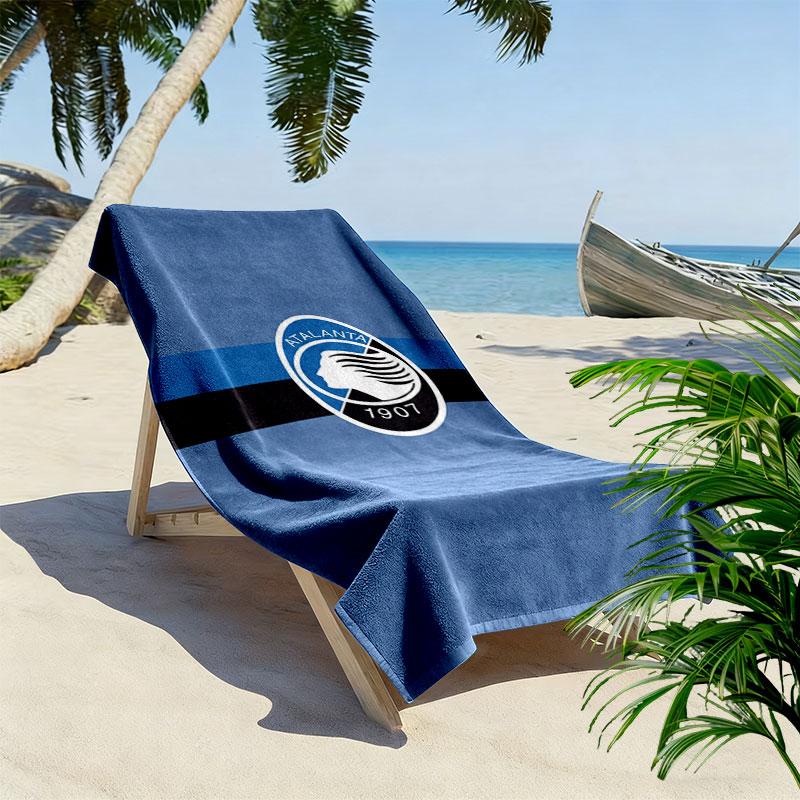 Atalanta Fan Culture Print Beach Towel, Large Soft Quick Dry Towel for Beach Camping Swimming