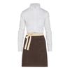 SG Accessories Bistro Santorini Contrast Pocket Short Apron