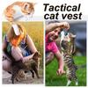 Tactical Cat Chest Strap Vest Type Leash Anti-break-free Adjustable Cat Leash Dog Small Dog Chain