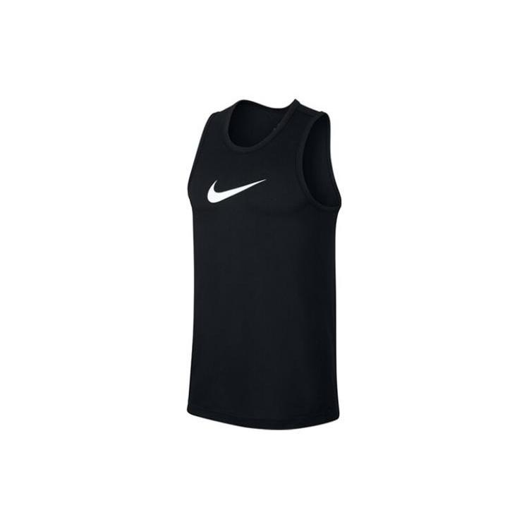 Nike Dri-Fit Series Large Sports Sleeveless Vest Black Men s BV9388-010 S