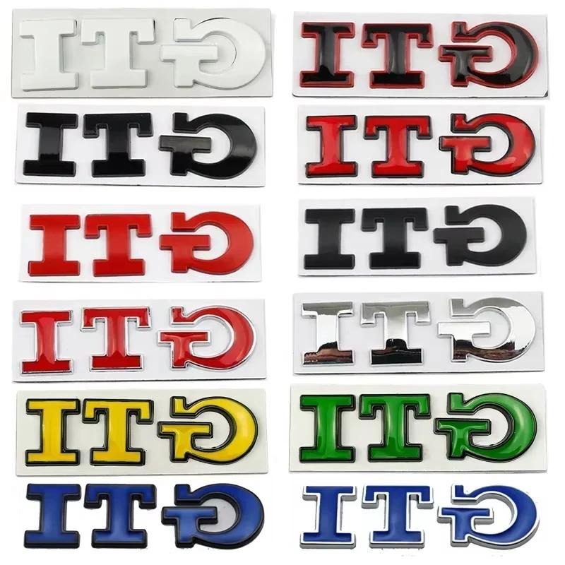 Golf 3 4 MK3 MK4 2026 Hot For VW VOLKSWAGEN Metal GTI Logo Car Rear Trunk Emblem Side Sticker for Volkswagen VW Golf 4 5 6 7 8 P