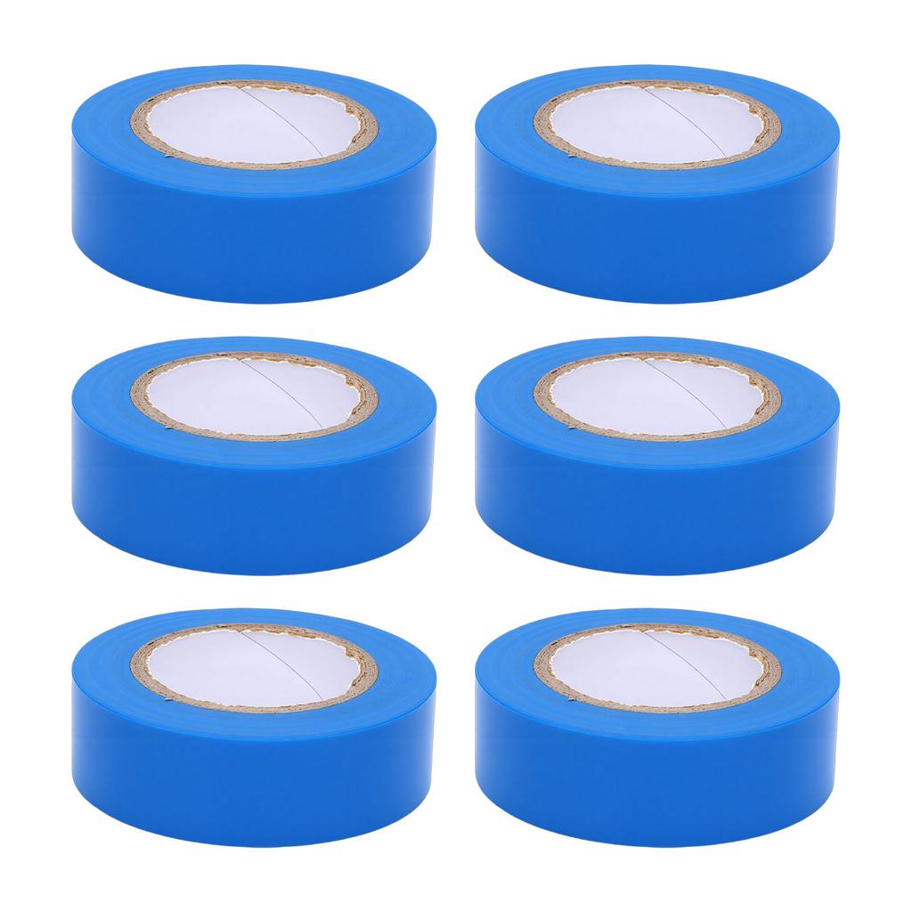 10 Rolls Electrical Tape Water Proof PVC Adhesive Tapes for Indoor Outdoor Use Insulated Flame Retardant 20MM Width 10M