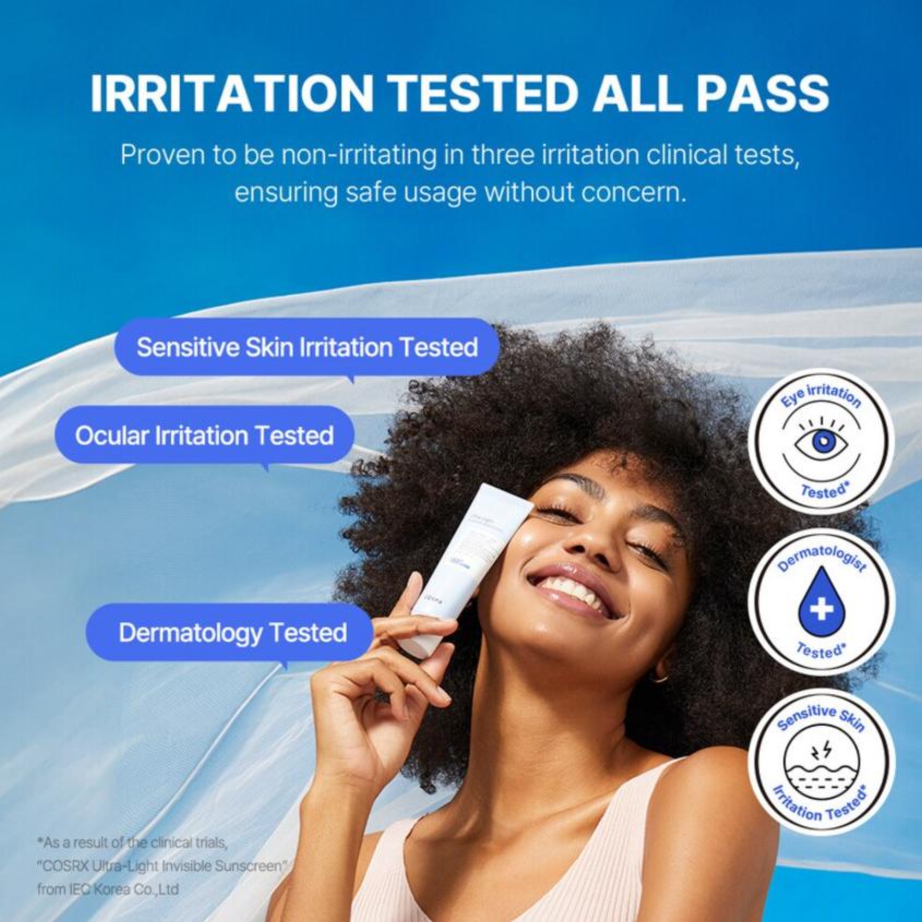 COSRX Cremă de protecție solară invizibilă ultra-ușoară SPF50+ PA++++ 50 ml