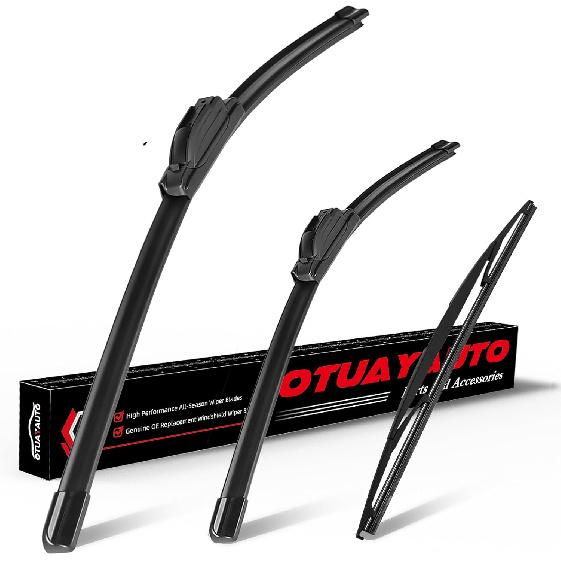 OTUAYAUTO 22"+22" Windshield Wiper Blades Replacement for Chevrolet Silverado 1500 2500 3500 1999-2006 2019-2024 Front Window Wiper Fit Factory